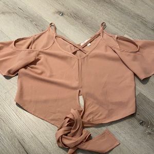 Light pink blouse